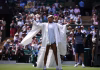 Naomi Osaka continues fashion show with latest eye-catching outfit for Wimbledon third-round match