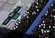 Khamenei’s other sons appear at his funeral in Iran as new supreme leader remains in hiding