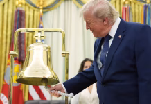 Trump news: U.S. president rings Wall Street’s opening bells