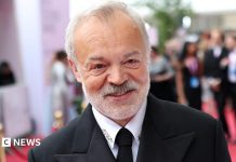 Graham Norton and Phoebe Waller-Bridge spotted in New York before rumoured Swift wedding