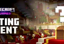 Minecraft Movie Build Challenge Voting Event