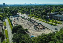 Station excavation starts on Eglinton Crosstown West Extension
