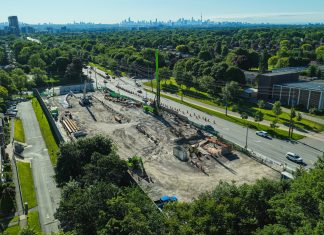 Station excavation starts on Eglinton Crosstown West Extension