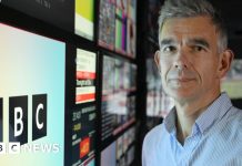 Licence fee is ‘yesterday’s model’, says new BBC director general Matt Brittin