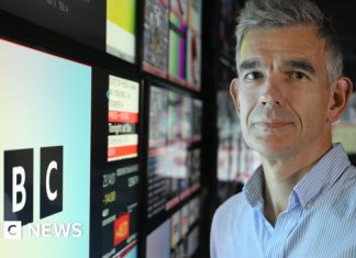Licence fee is ‘yesterday’s model’, says new BBC director general Matt Brittin