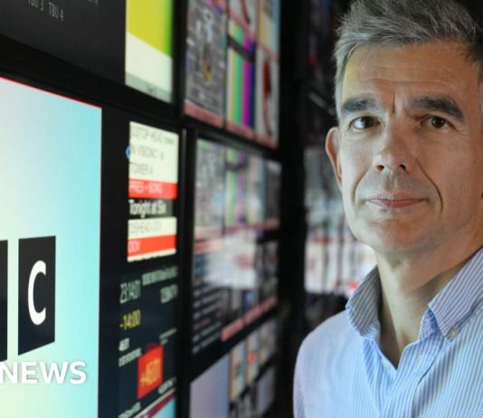 Licence fee is ‘yesterday’s model’, says new BBC director general Matt Brittin