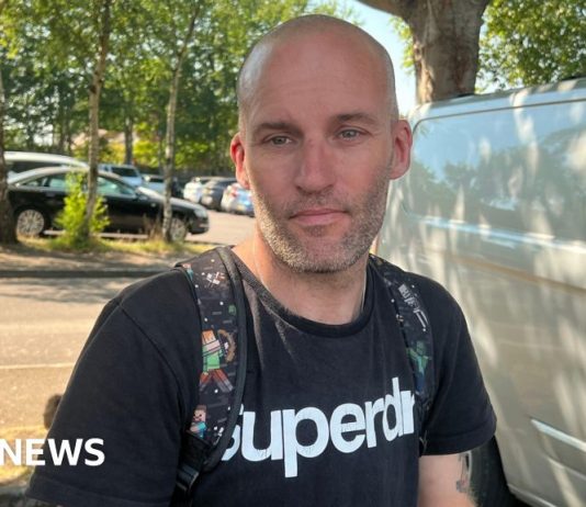 Dad facing difficult summer as food donations plunge – BBC