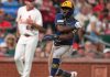 Luis Lara called up, debuts for Brewers