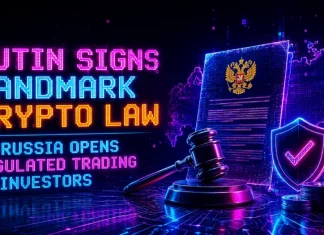 Putin Signs Landmark Crypto Law as Russia Opens Regulated Trading to Investors