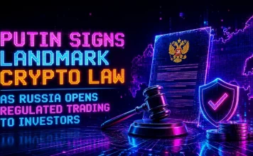 Putin Signs Landmark Crypto Law as Russia Opens Regulated Trading to Investors