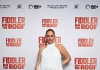 Sydney’s showbiz elite step out in style! Jules Robinson stuns in a dramatic white gown as Kerri-Anne Kennerley and TV stars dazzle at Fiddler on the Roof opening night