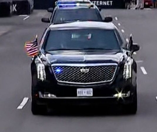 Trump kicks off IndyCar race in ‘The Beast’