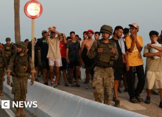 How Spain's migrant crisis created a political storm – whipped up by social media – BBC