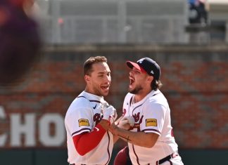The Braves secure their 7th straight win in walk-off fashion! (MLB x Firehouse Subs) – Facebook