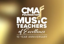 CMA Announces Lineup For 10th Annual Music Teachers Of Excellence Ceremony –