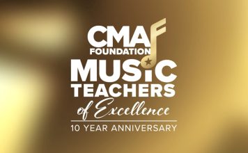 CMA Announces Lineup For 10th Annual Music Teachers Of Excellence Ceremony –