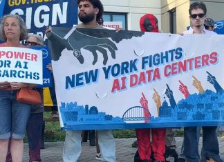 A data center battle unfolds 30 miles north of Manhattan