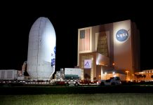 Roman Space Telescope Travels to SpaceX Hangar