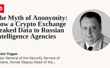 A cryptocurrency exchange leaked transaction data to Russian intelligence agencies: Viktor Yagun | Ukrainian News