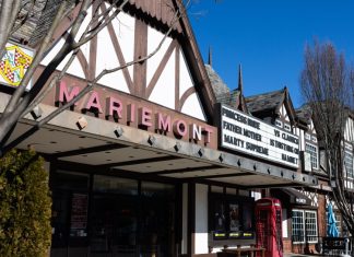 Movies return to the big screen at the historic Mariemont Theatre this weekend