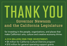 California Arts Council Celebrates Historic State Investments in Arts and Culture