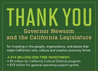 California Arts Council Celebrates Historic State Investments in Arts and Culture