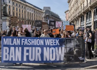 Inside the Antifur March that Roiled Milan Fashion Week