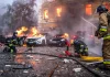 Russian drones hammer apartments, offices and a cultural landmark in Ukraine, killing 7
