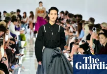 Skirts given star billing as Prada swerves trousers and dresses in Milan | Prada