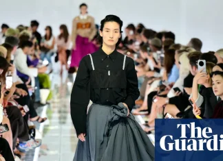 Skirts given star billing as Prada swerves trousers and dresses in Milan | Prada