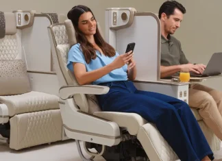 Emirates Gives Premium Economy Seats a New Feature: Privacy Screens