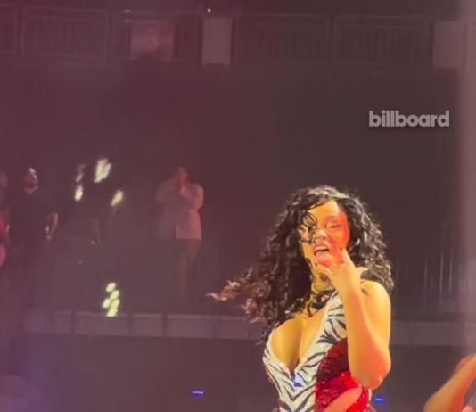 Cardi B gets the crowd hype with “Up” during her iHeartRadio Music Festival set – Facebook