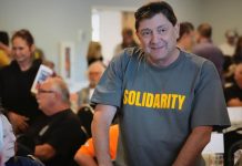 Midterm candidates campaign at Labor Day events