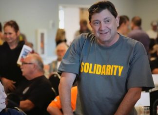 Midterm candidates campaign at Labor Day events