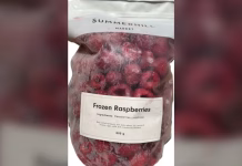 Summerhill Market frozen raspberries recalled over possible norovirus exposure