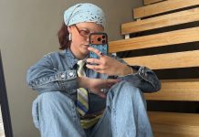How fashion people are styling sneakers this spring