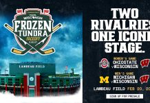 Lambeau Field to host ‘Travel Wisconsin Frozen Tundra Faceoff,’ welcoming NCAA hockey doubleheader in February