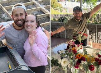 Aussie couple’s incredible $400 backyard project saves $2,000 on wedding