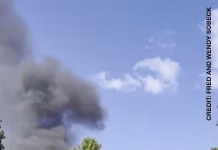 US F-16 fighter jet crashes during training in Michigan – YouTube