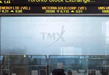 Stock markets in Canada and the U.S. slide on AI fears, higher oil prices
