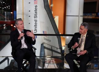 Governor Newsom highlights California’s out-of-this-world economy at the new Space Shuttle Endeavour installation