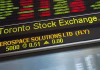 TSX today ends higher, U.S. markets fall