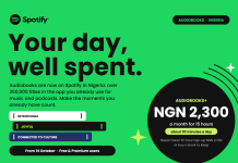 Spotify Brings Audiobooks to Nigeria