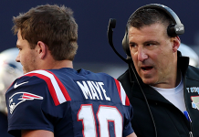 Mike Vrabel refutes report of alleged rift with Drake Maye after gossip grows legs